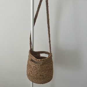 Zara Natural Jute Tote Bag
